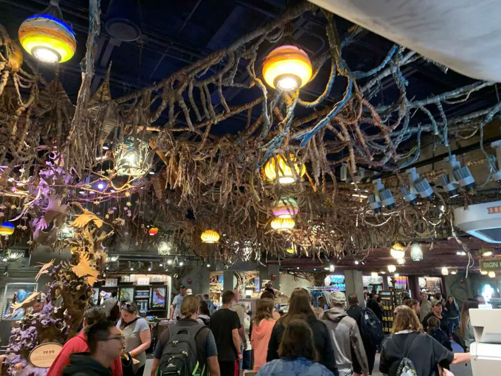 The crowds in Pandora Land can reach high levels daily