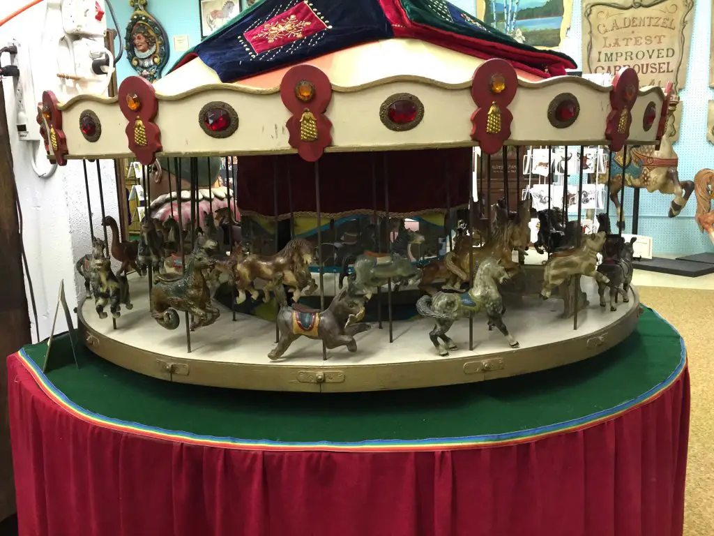 Historic carousel replica