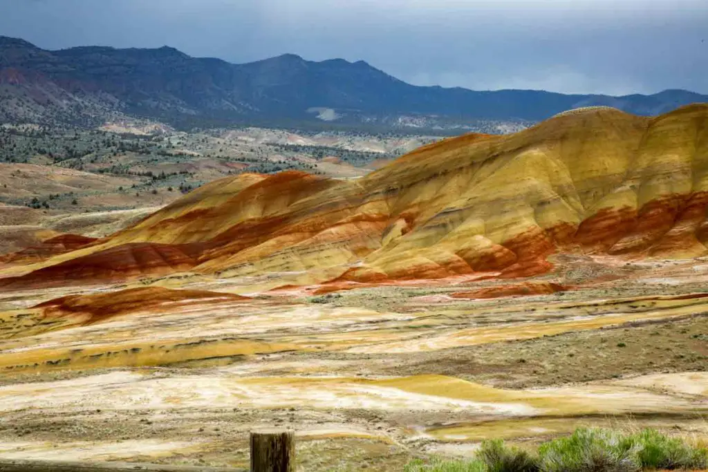 View of the Painted Hills from the overlook