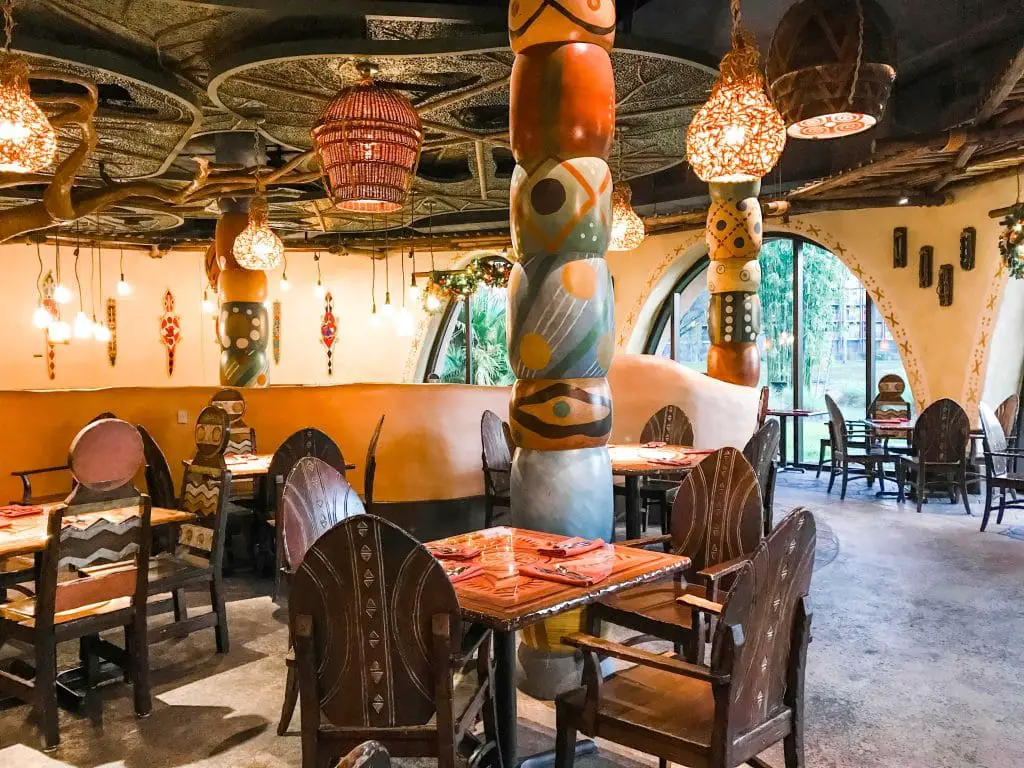 Sanaa Restaurant at Animal Kingdom Lodge Kidani Village