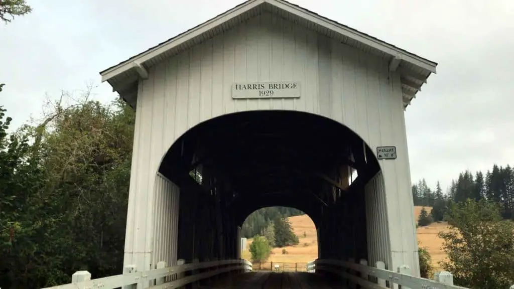 Harris Covered Bridge on the way to Beazel Forest