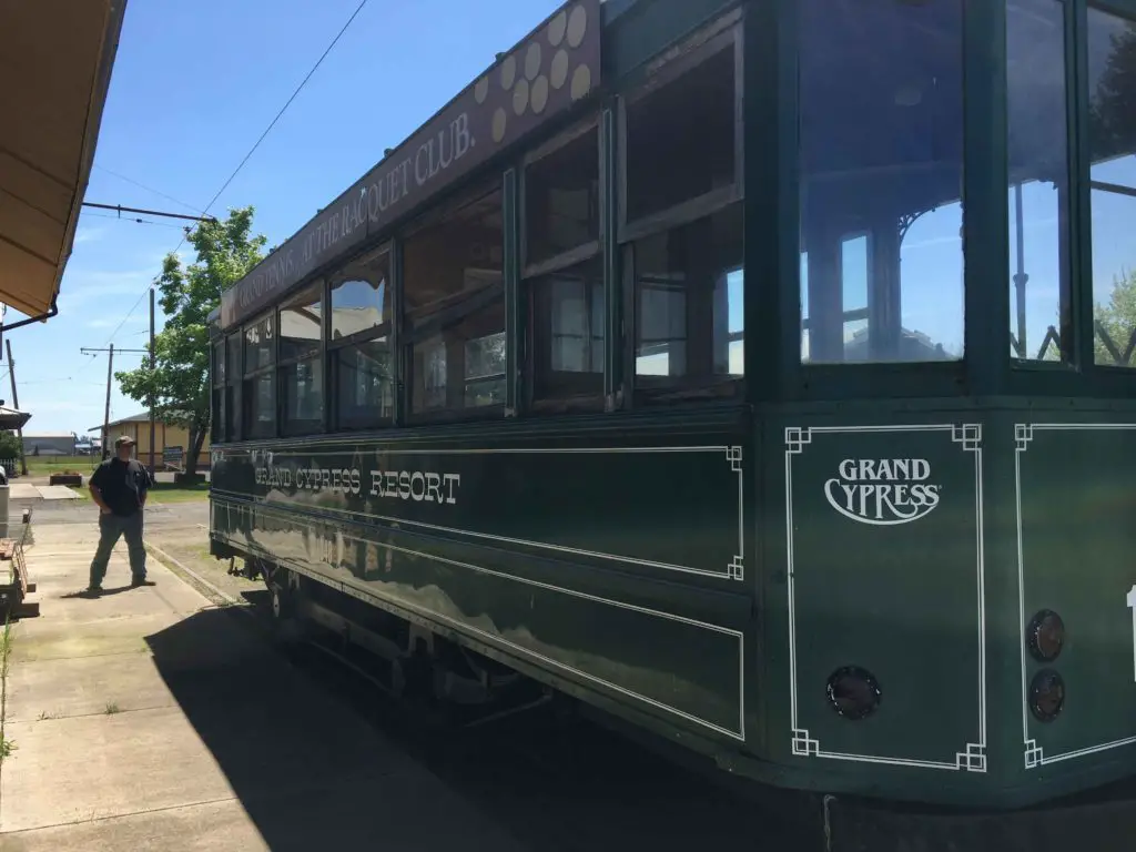At Antique Powerland Museum you can ride the antique trolley