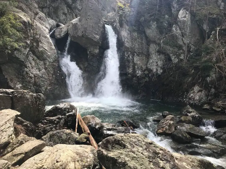 Bash Bish Falls State Park in early spring