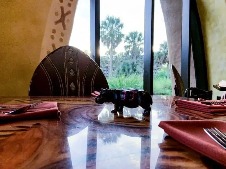 Sanaa Restaurant at Animal Kingdom Lodge is part of the Disney Dining plan