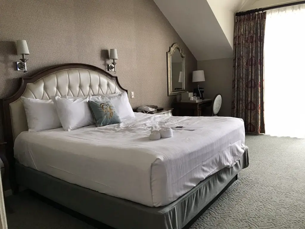 bed in the Grand Floridian made up by mouse keeping, tipping is an additional cost to consider while planning your disney world trip budget