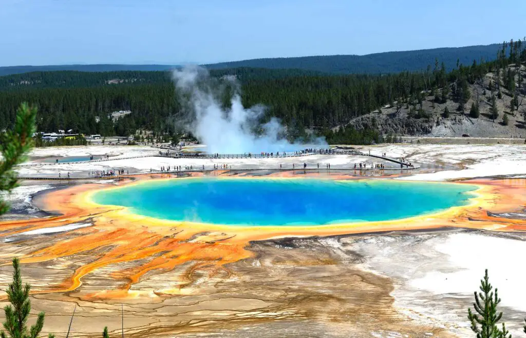 Granby Prismatic Springs, part of a 3-day Yellowstone itinerary.