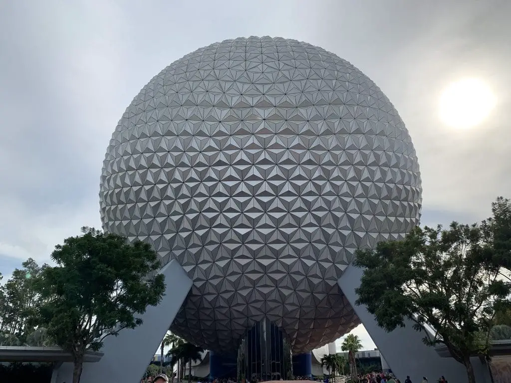 Spaceship Earth in EPCOT is great for using the Disney World Lightning Lane.
