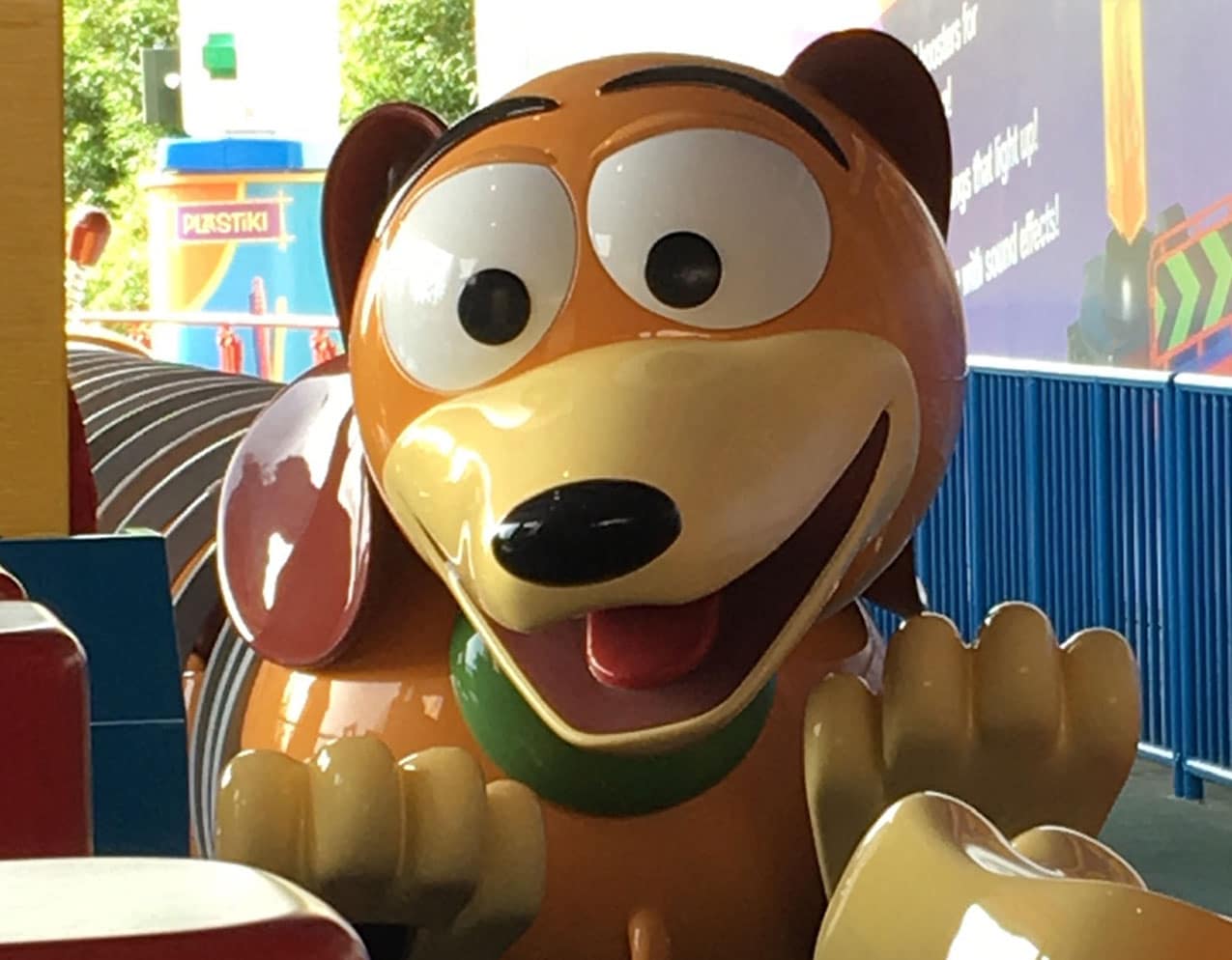 Slinky dog dash at Disney World