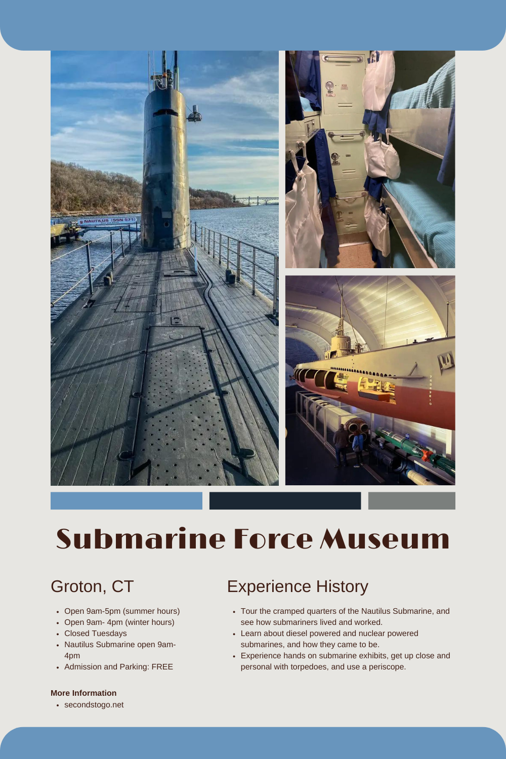 Submarine Force Museum pin