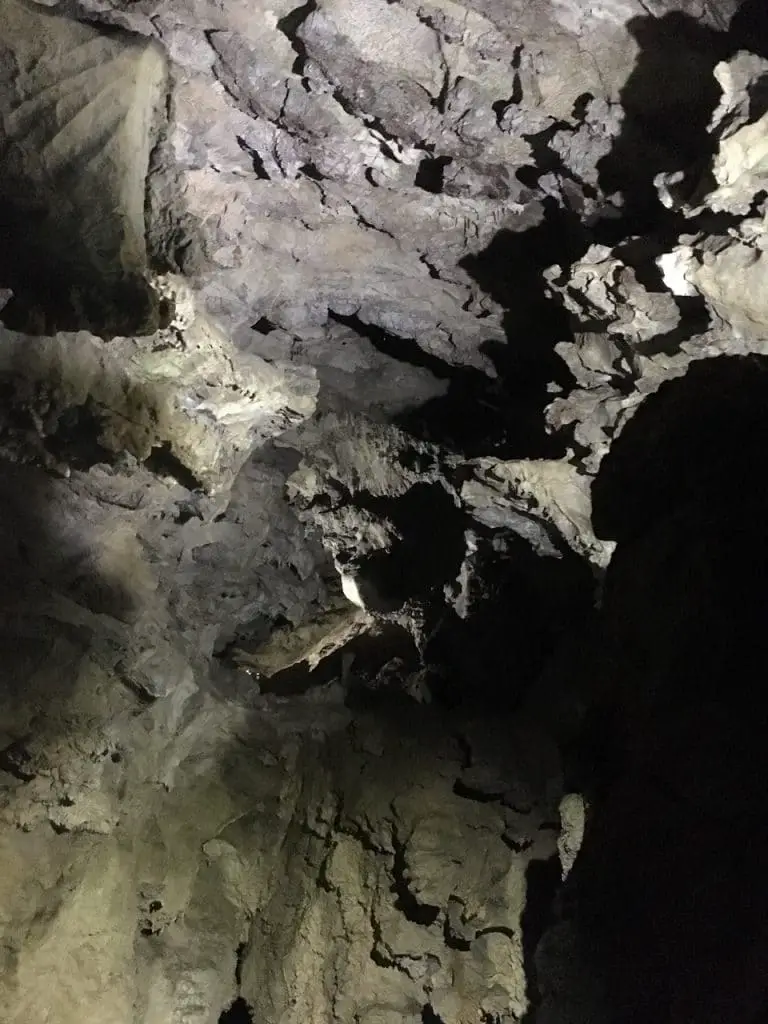 Interior of the caves at the Oregon Caves National Monument and Preserve