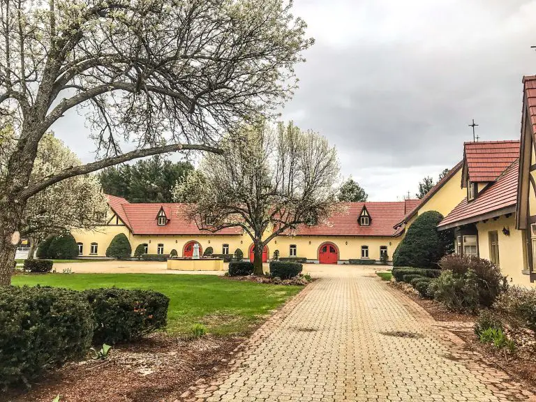 Clydesdale Stables at Budweiser Brewery in Merrimack, NH