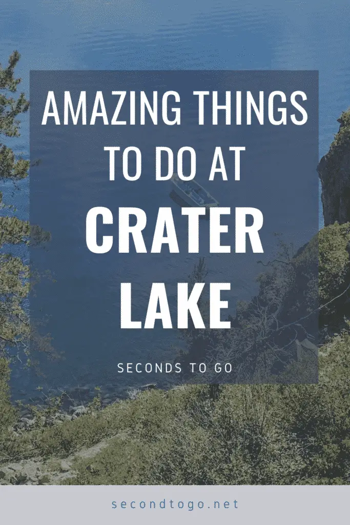 Crater Lake pin