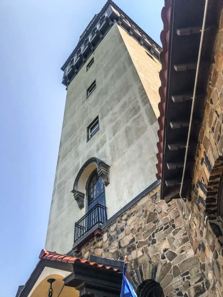 Heublein Tower Hike ends at the stunning fifth tower built on the mountain 