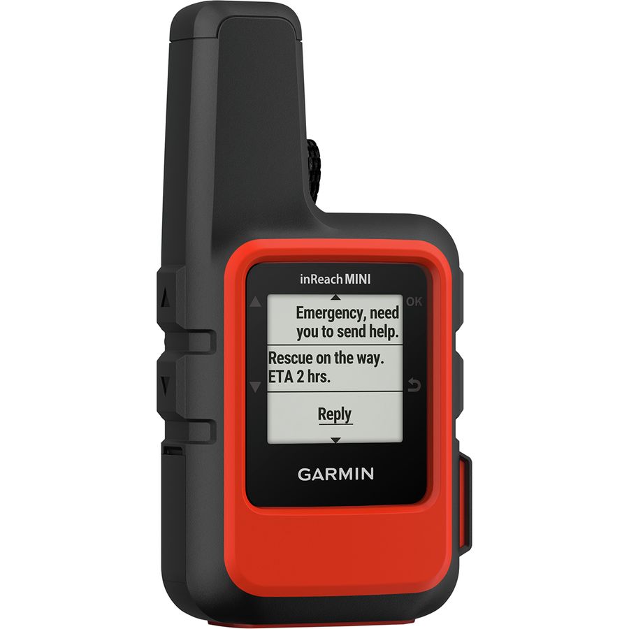 Garmin inreach travel gadget for calling for emergency help in remote locations