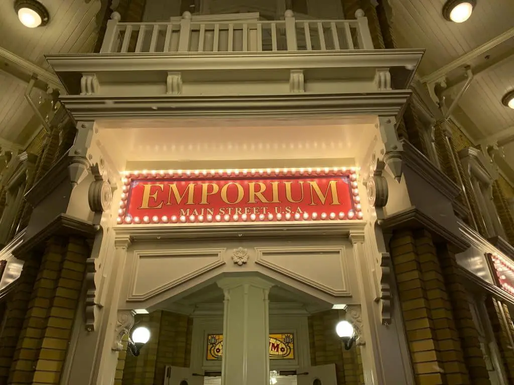 Emporium Entrance on Main Street USA