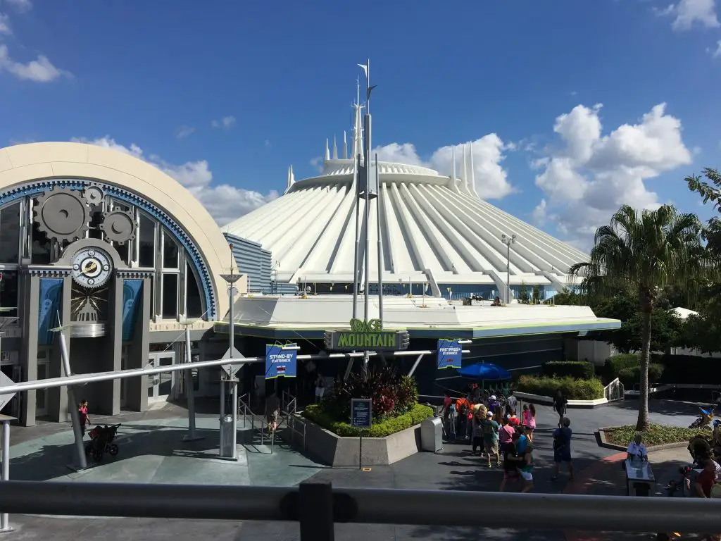 Enjoy Space Mountain's views from the People Mover.