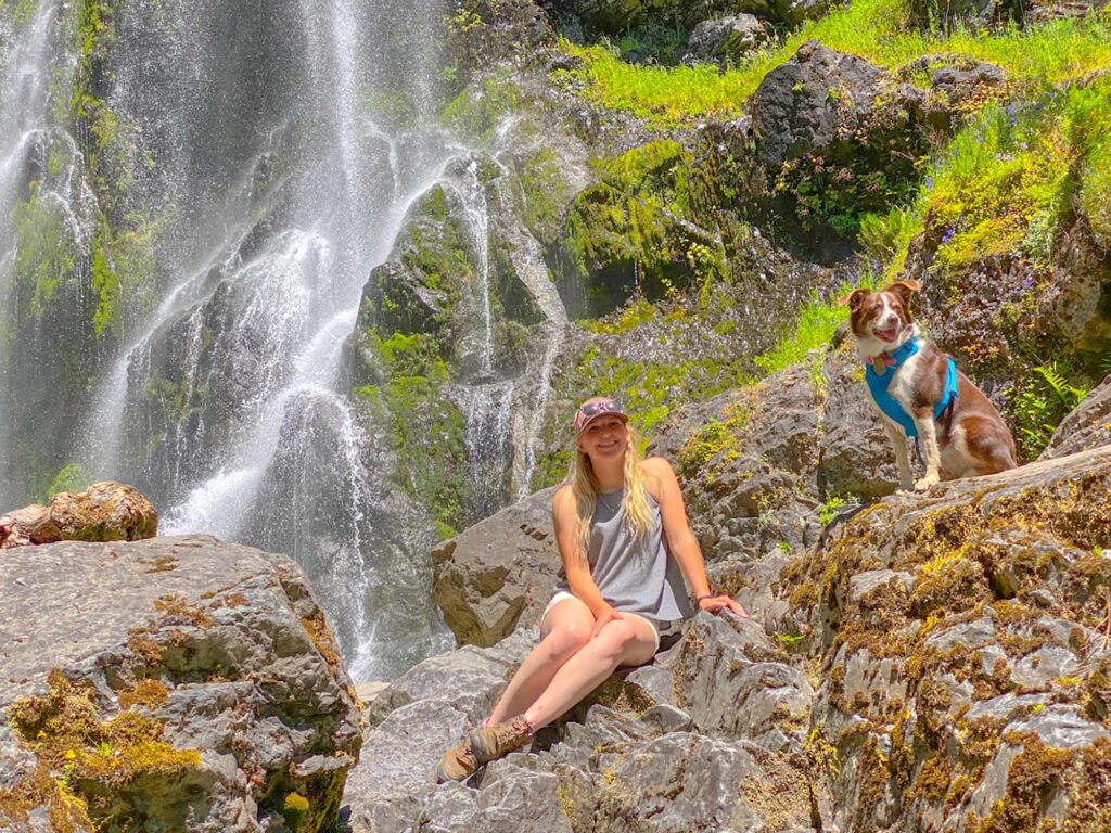 oregon henline falls feature