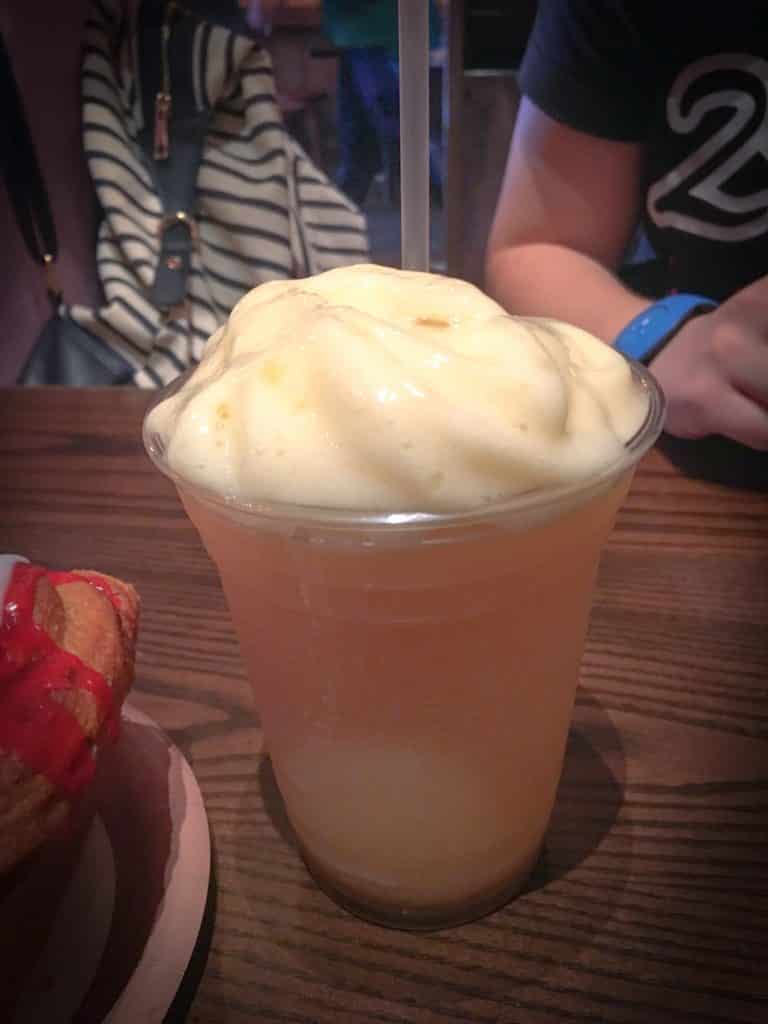 LaFou's brew served at Gaston's tavern, one of the best places to eat in Disney World