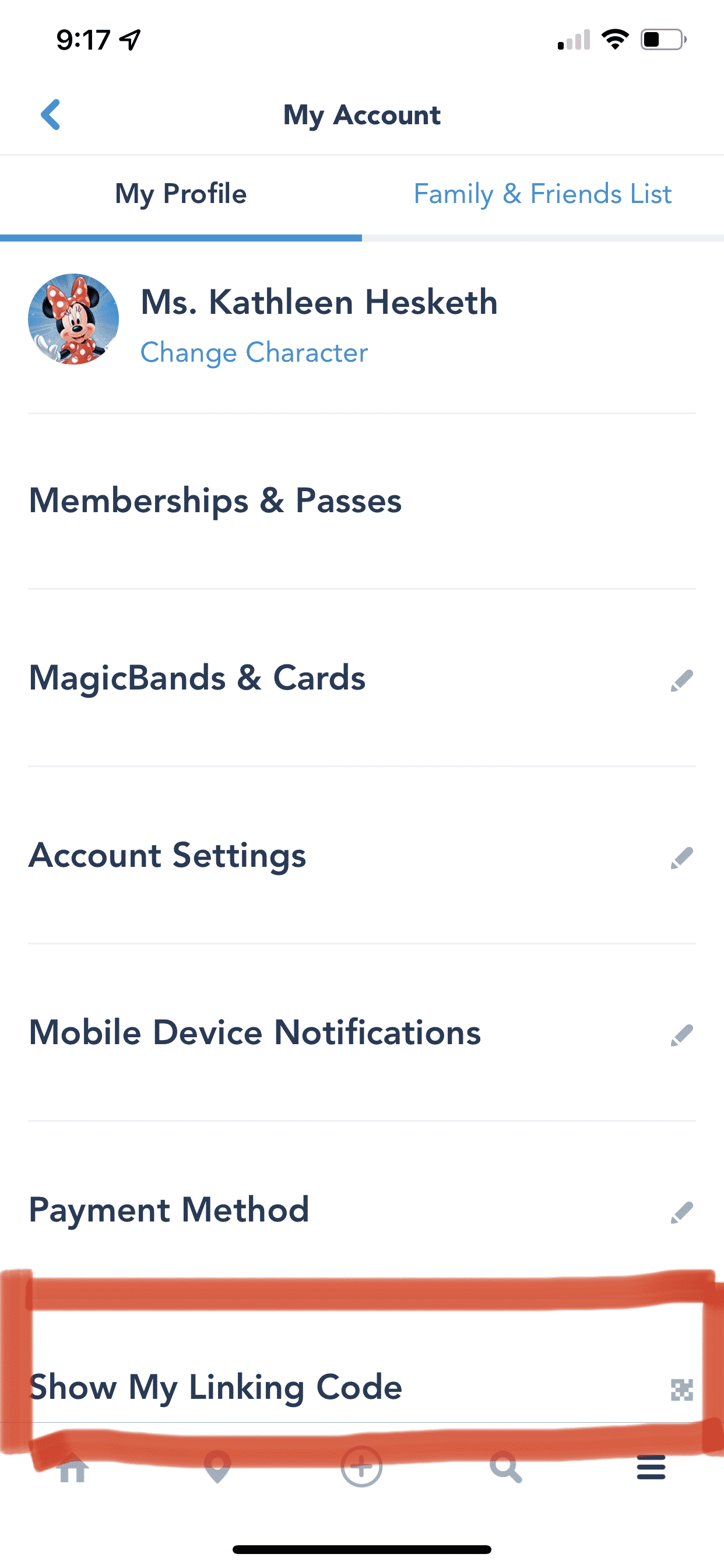 How to Connect Someone to Your My Disney Experience Account: Step-by ...