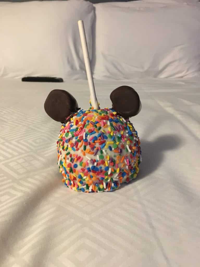 While not technically a best Magic Kingdom Restaurant, we love the caramel apples. 