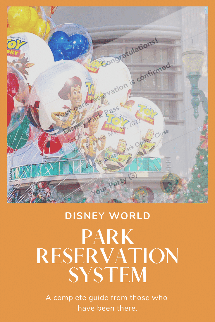 Disney World Reveals Details on Park Reservation System