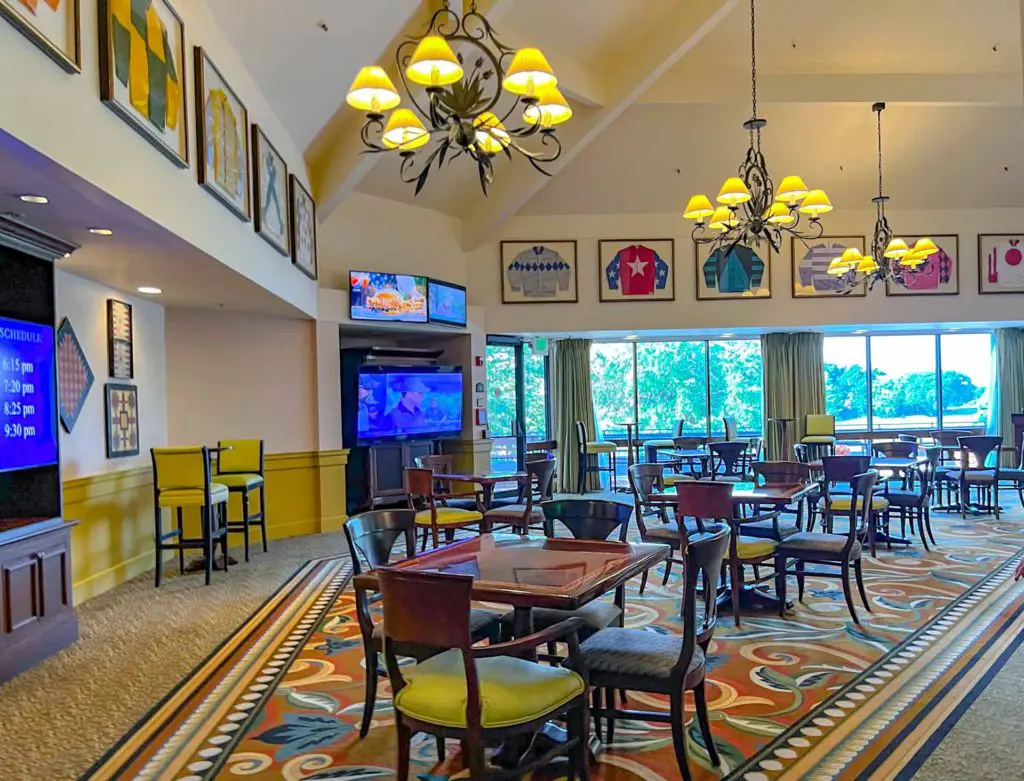 Turf Club Bar and Grill at Disney World Saratoga Springs resort