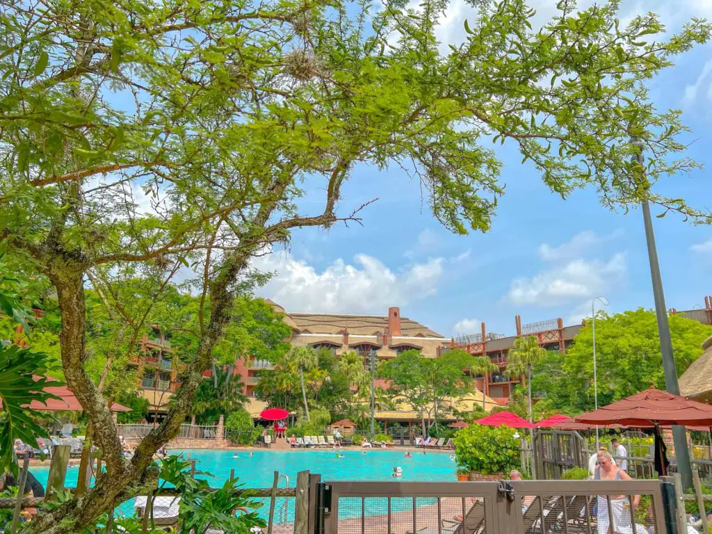 Revenge travelers seeking exceptional experiences flock to Disney's deluxe resort pools.