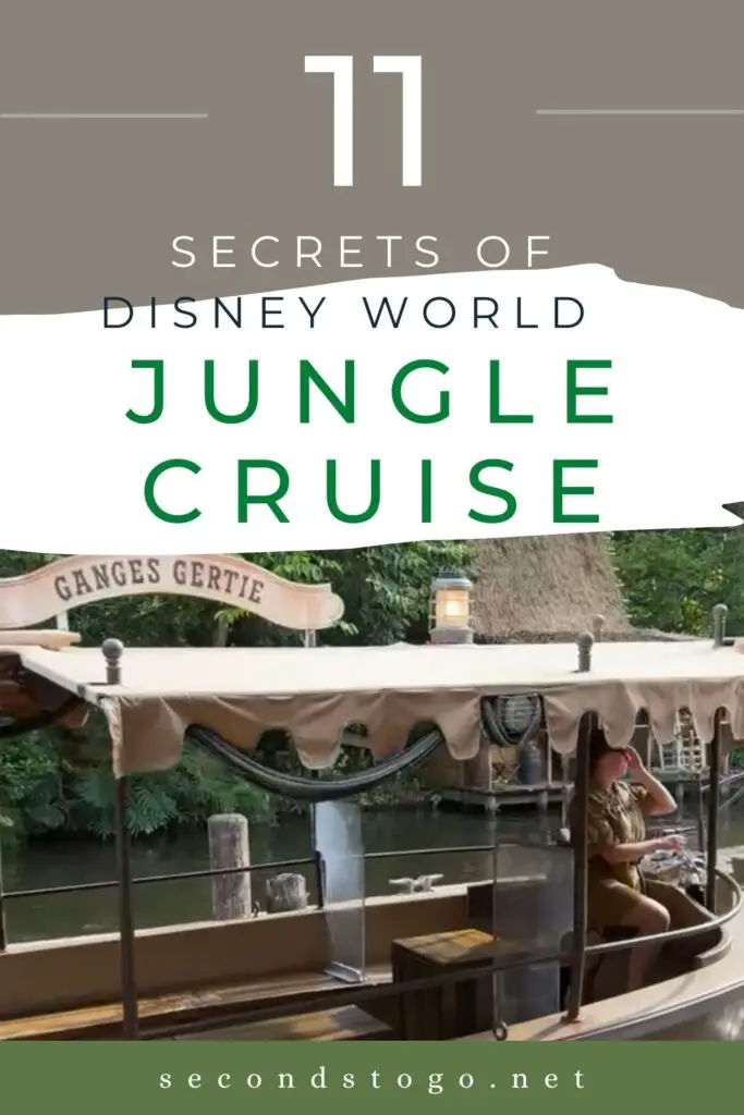 Jungle Cruise Secrets 2024 pin 1