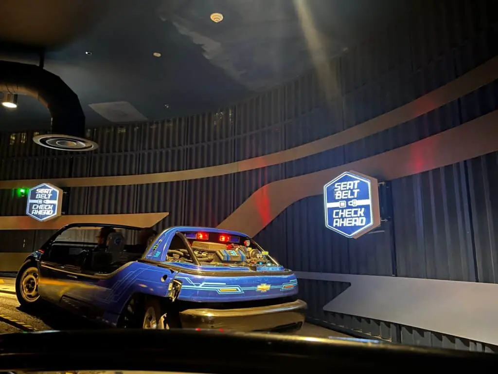 Seat Belt Test on Test Track in EPCOT