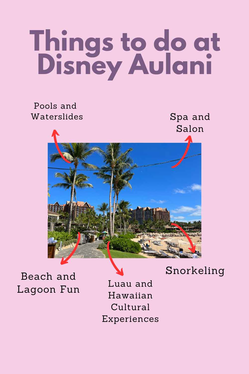 Things to do at Disney Aulani pin