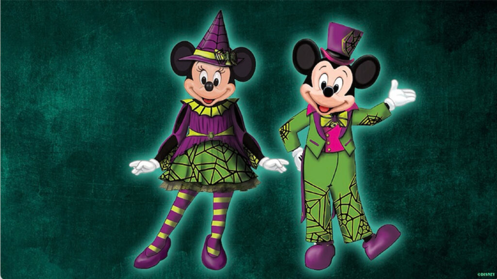 Micky Minnie halloween party attire