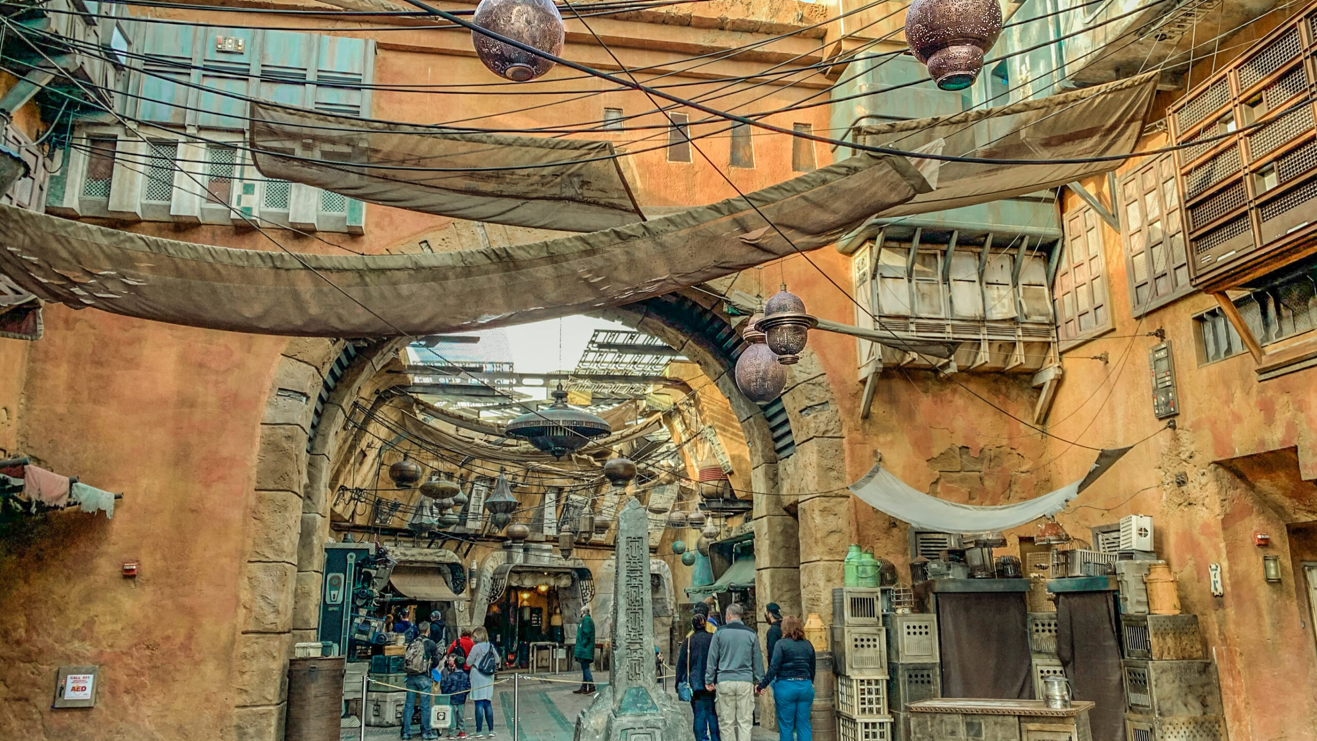 Inside Batuu at Disney's Star Wars Land, one of the best experiences at Disney Worl.d