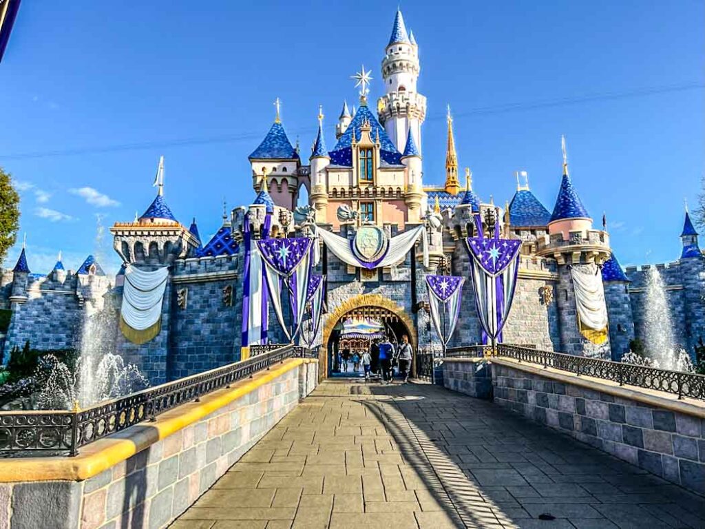 disneyland castle drawbridge