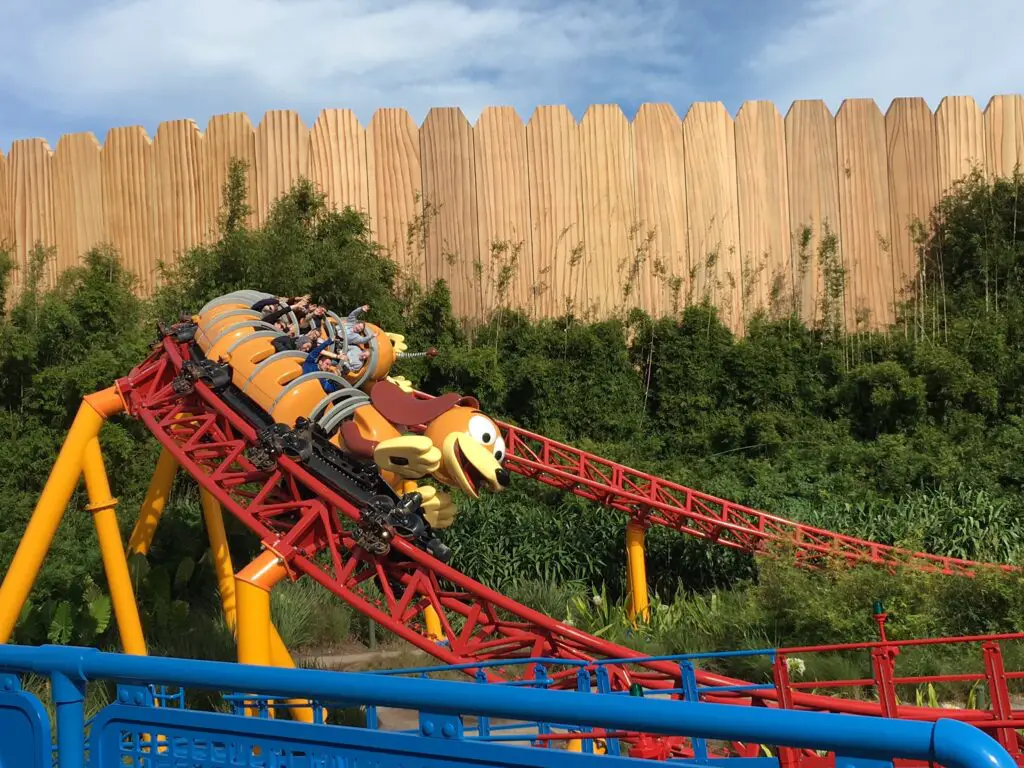 Slinky Dog Dash at Disney's Hollywood Studios Florida park