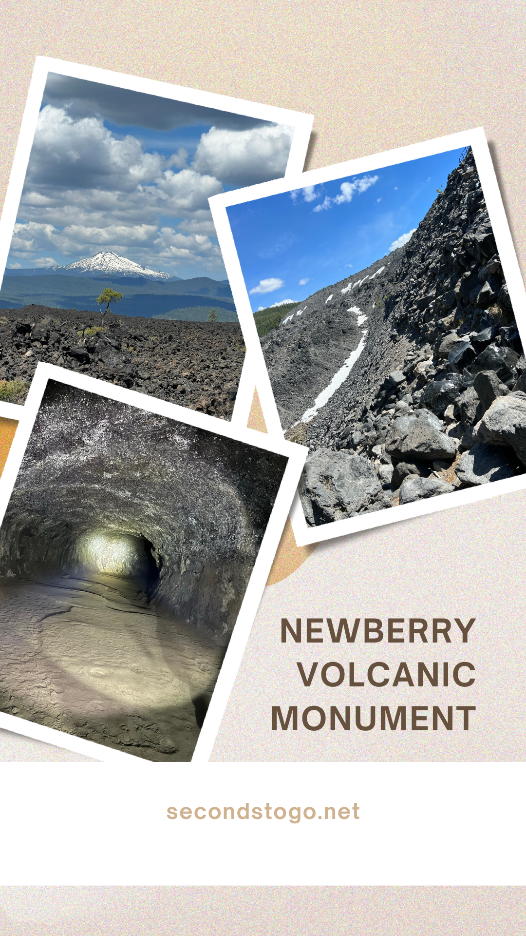 Newberry Volcanic Monument pin