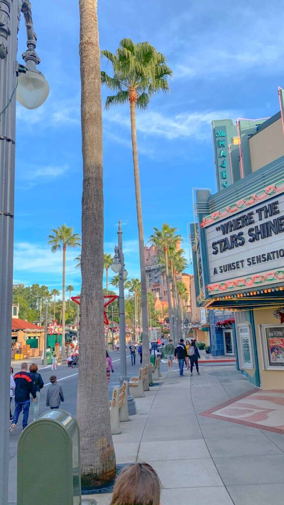 hollywood studios breakfast sunset blvd