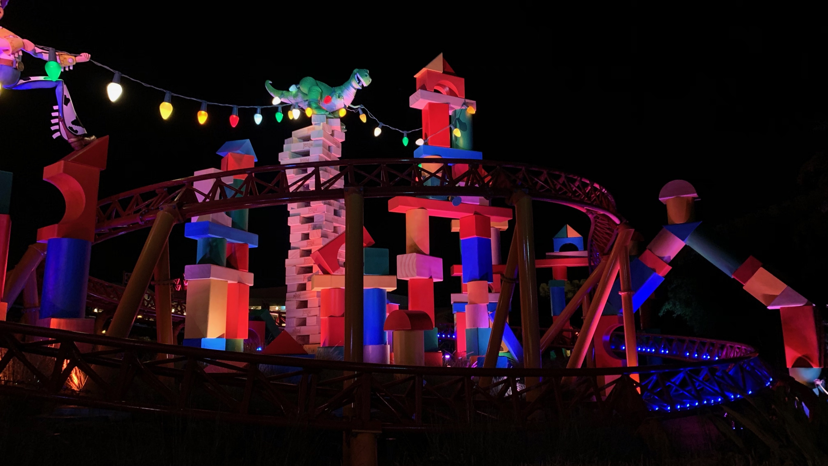 toy story slinky at night