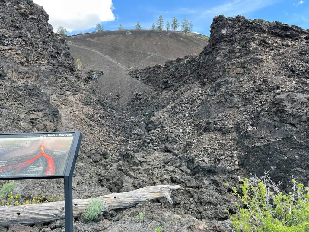 ancient lava trail