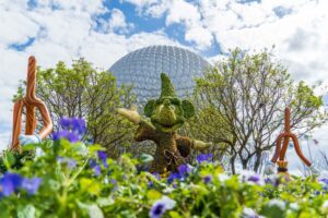 OPT epcot flower garden feature