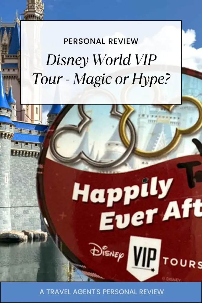 Disney Vip tour pin 1