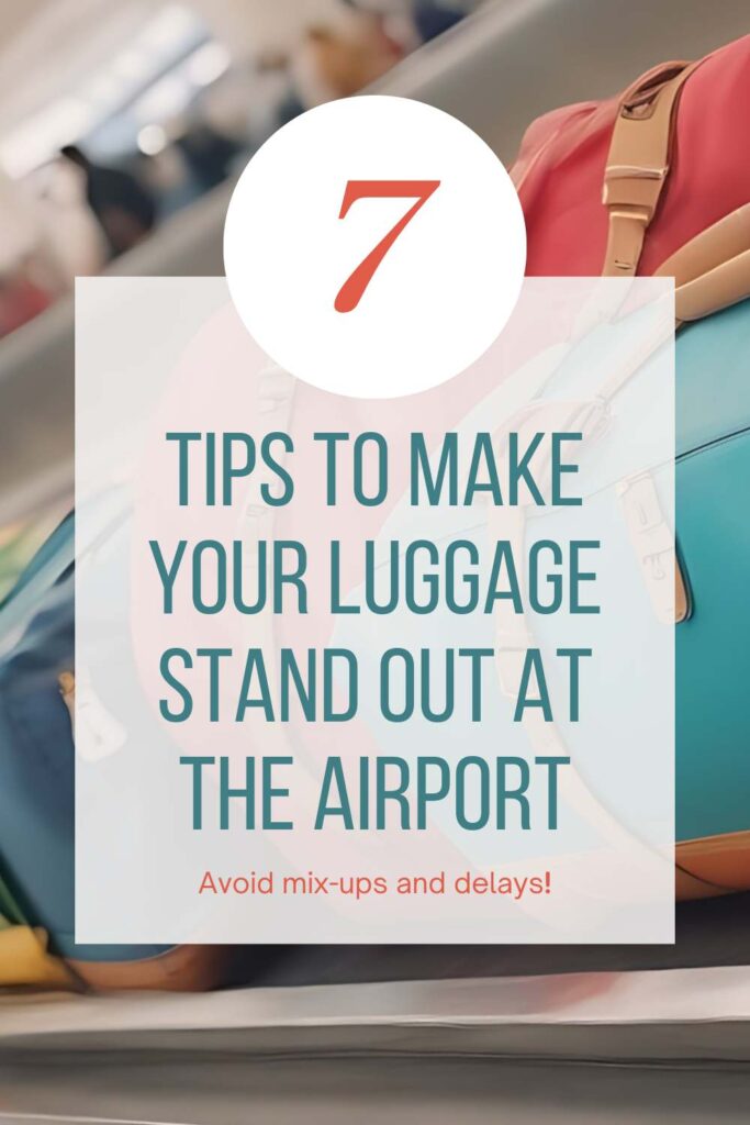 luggage stand out pin 7 things