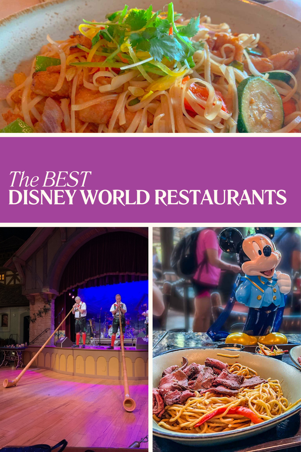 Disney WOrld restaurants pin