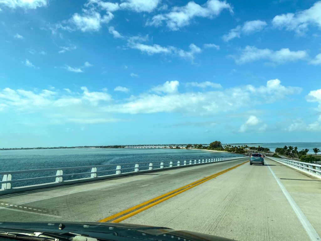 Sanibel Causeway at low traffic