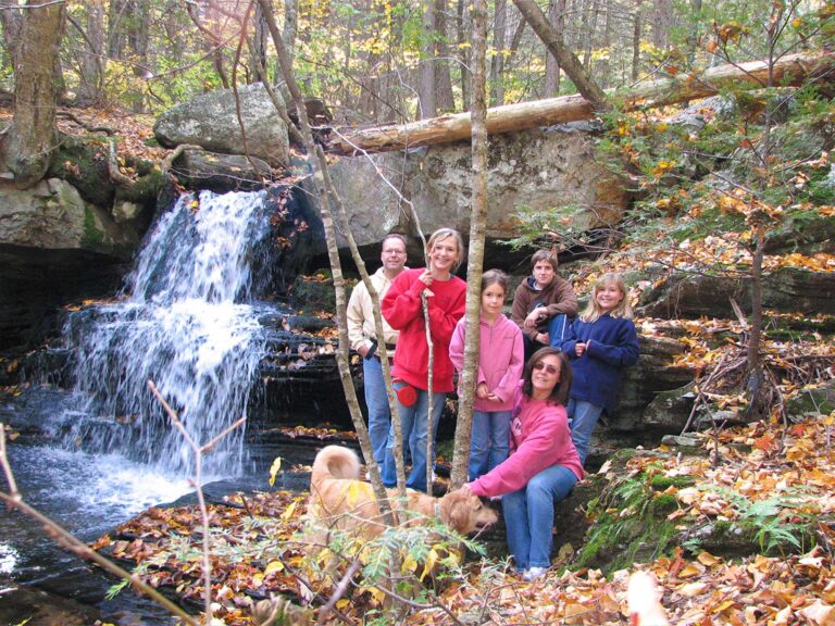 mclean waterfall new england