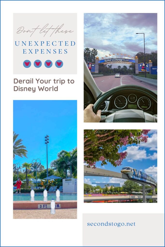 unexpected expenses disney world