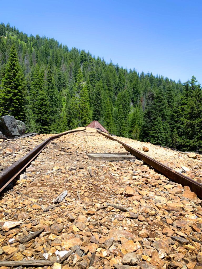 Boheima Mine cart tracks OPT