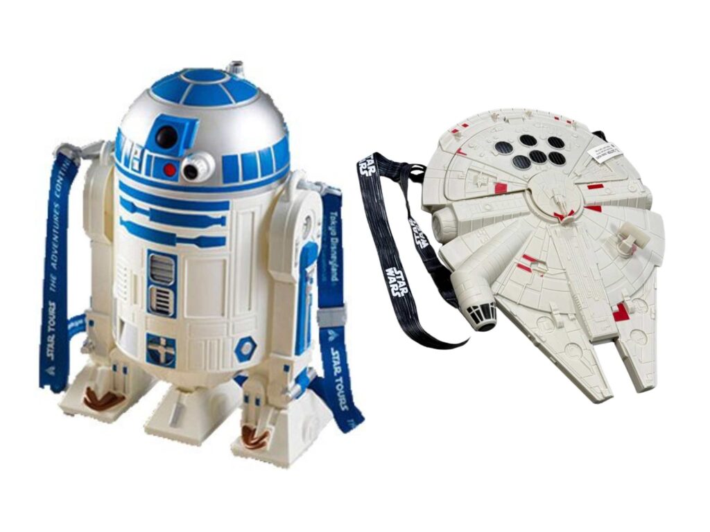 RsD2 and millenium falcon popcorn buckets