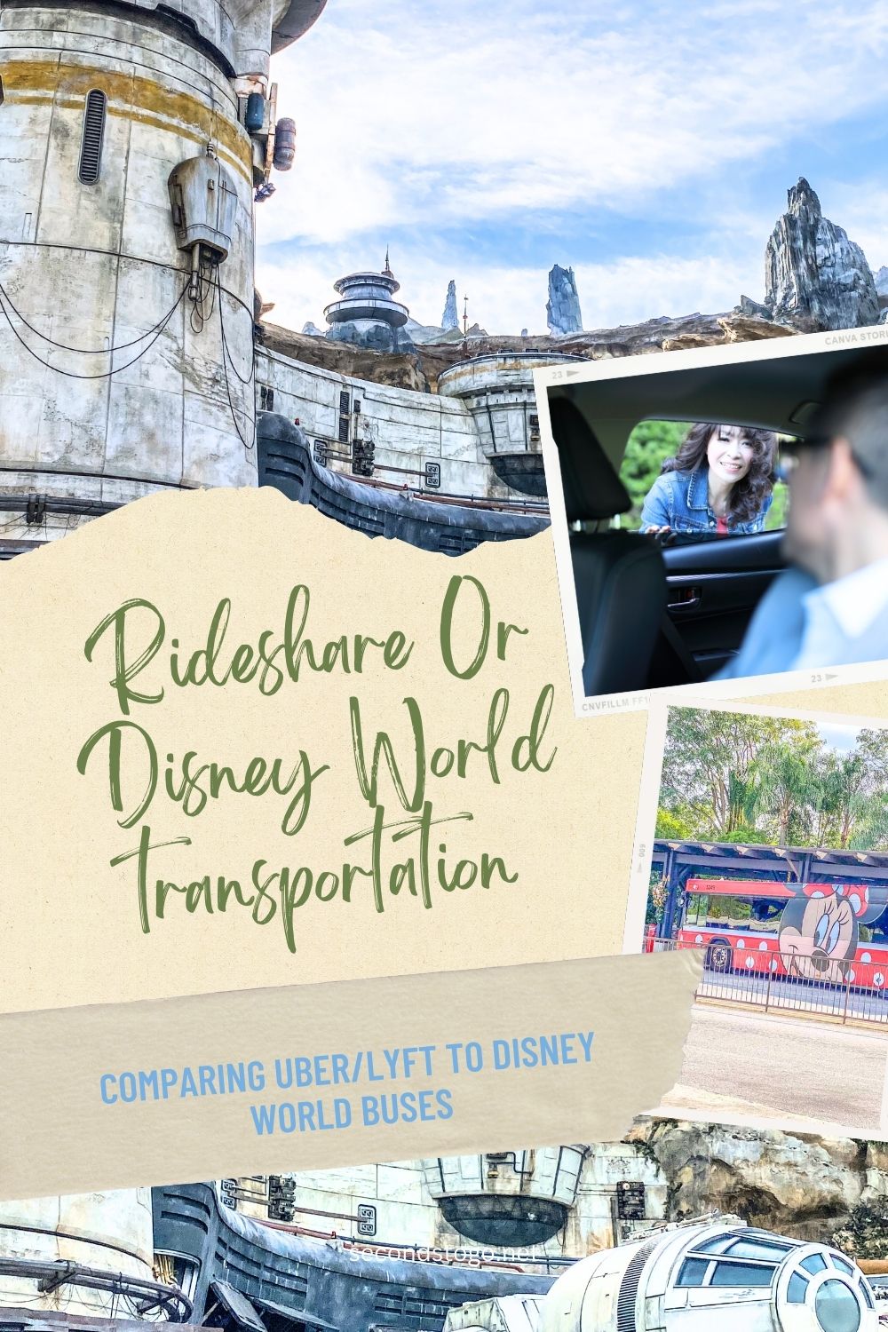 compare ride share to disney world buses pin 2025