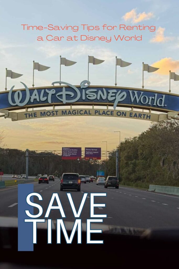 renting a car at disney world pin 1