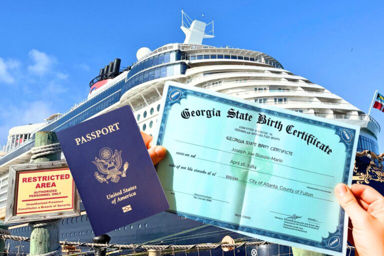 disney cruise documentation bc and passport ship